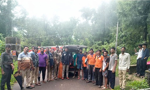 Trekker rescued from Gadayikallu-2